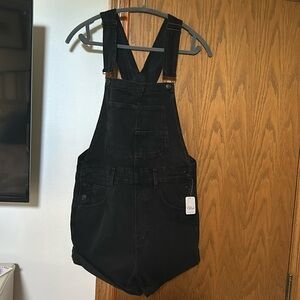 NWT! Free People We The Free denim shortalls size small